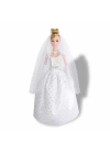 BFS  3381 SUN-RST-SIS-Gelinlikli Manken Bebek Alisha 29 cm - Sunman