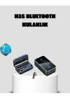 BFS 3500 mAh Şarj Kutulu Bluetooth 5.1 Kablosuz Kulaklık – Dokunmatik, Suya Dayanıklı