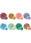 BFS   35089 AquaBeads Suluboya Renkleri Yedek Boncuk Pakedi- 800 parça +4 yaş