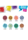 BFS   35089 AquaBeads Suluboya Renkleri Yedek Boncuk Pakedi- 800 parça +4 yaş