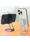 BFS   360 derece Dönen Tüm Telefon Tipleri İle Uyumlu Metal Telefon Standı Braket