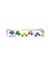 BFS   380-ONY Onyıl, Playwood Ahşap Yarış Arabası 4lü
