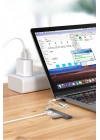 BFS  4 Portlu Bağlantı İstasyonu Ultra İnce USB Bölücü TYPE-C tipi Çoklu Arayüz Adaptörü Multi Usb Çoklayıcı