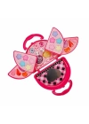 BFS  4278 Pretty Pinky 3 Katlı Pembe Çantalı Makyaj Seti -Sunman