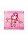 BFS  4278 Pretty Pinky 3 Katlı Pembe Çantalı Makyaj Seti -Sunman