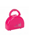 BFS  4278 Pretty Pinky 3 Katlı Pembe Çantalı Makyaj Seti -Sunman