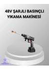 BFS 48V Kablosuz Yıkama Makinesi – 2 Pil, Köpük Tankı ve Ayarlanabilir