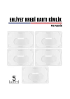 BFS 5 li Paket Ehliyet ve Kimlk Kart Koruyucu