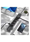 BFS 5 Prizli Akım Korumalı Uzatma Kablosu | 2xusb-a + 2xusb-c | 3680w - 2m Kablo