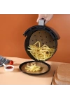 BFS 50 Adet Air Fryer Pişirme Kağıdı Tek Kullanımlık Hava Fritöz Yapışmaz Yağlı Kağıt Delikli Model