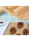 BFS 50 Adet Air Fryer Pişirme Kağıdı Tek Kullanımlık Hava Fritöz Yapışmaz Yağlı Kağıt Delikli Model