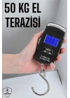 BFS 50 Kg El Kantarı Ağırlık Ölçer Dijital Ekranlı Kancalı Portatif