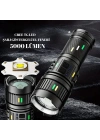 BFS 5000 Lümen Cree Tg Led Şarj Göstergeli El Feneri  Wt-731
