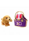 BFS   50585 Cutekins Taşıma Çantalı Peluş Köpek -Sunman