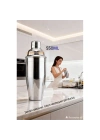 BFS 550 ml Inox Shaker - Kokteyl Karıştırma Kabı  Süzgeçli Bar Shaker Paslanmaz Çelik