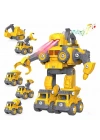 BFS 5in1 Zapp Toys Sesli ve Işıklı Sök Tak Robot