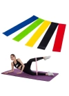 BFS    5li Egzersiz Direnç Bant Seti Pilates Crossfit Ekipmanları