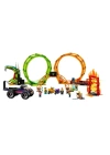 BFS  60339 Lego City - Çift Çemberli Gösteri Arenası 598 parça +7 yaş