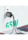 BFS  65W Hızlı Şarj Edebilen TYPE C uçlu Şarj Aleti