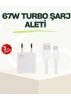 BFS 67 Watt Güçlü Çift Turbo Şarj Aleti iPhone 13 14 15 Pro Max Uyumlu