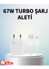 BFS 67 Watt Güçlü Şarj Aleti Samsung S23 Ultra S24 Uyumlu
