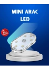BFS 7 Renk Modlu Dokunmatik Sensörlü Mini LED Araç İçi Lamba