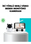 BFS 720P Bebek Kamerası Uzaktan Kontrollü Gece Görüşlü Monitör