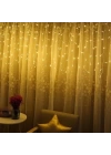 BFS  8 Fonksiyonlu 16 Saçaklı Perde Led 3 x 1 (Günışığı)