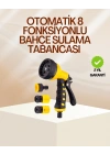 BFS 8 Fonksiyonlu Bahçe Sulama Tabancası Seti Çok Amaçlı Hortum Ucu