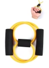 BFS  8 Şeklinde Direnç Bandı Yoga Plates Ve Vücut Geliştirme Egzersiz Bandı