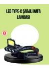 BFS 800 Lumen Çok Fonksiyonlu LED Kafa Lambası Type C Şarjlı