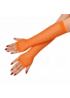 BFS 80’ler 90’lar Retro Turuncu File Parmaksız Eldiven 26 Cm