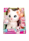 BFS   90773  Hareketli ve Sesli Sevimli Peluş Kedicik Bella -Sunman