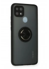 BFS   A15 Kılıf Montreal Yüzüklü Silikon Kapak - Siyah