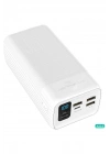 BFS A21S Led Işıklı Powerbank 40.000 mAh - Beyaz