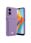BFS   A38 Kılıf Kelvin Kartvizitli Silikon - Lila