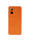BFS   A38 Kılıf Nano içi Kadife Silikon - Turuncu