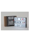 BFS A5 Işıklı Harfli Dekoratif Led Pano Lightbox