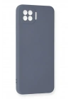 BFS   A73 Kılıf Nano içi Kadife Silikon - Gri