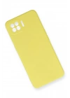 BFS   A73 Kılıf Nano içi Kadife Silikon - Sarı
