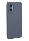 BFS   A96 Kılıf Nano içi Kadife Silikon - Gri