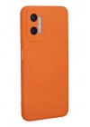 BFS   A96 Kılıf Nano içi Kadife Silikon - Turuncu