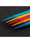 BFS Addi Colibri 5,5mm 23cm Renkli Çorap Şişi - 204-7