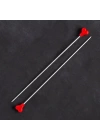 BFS Addi Kalpli 2mm 20cm Klasik Alüminyum Örgü Şişi -