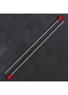 BFS Addi Kalpli 3mm 35cm Klasik Alüminyum Örgü Şişi -