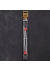 BFS Addi Kalpli 5mm 20cm Klasik Alüminyum Örgü Şişi -