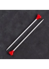 BFS Addi Kalpli 5mm 20cm Klasik Alüminyum Örgü Şişi -