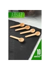 BFS Ahşap Baharat Kaşığı Mini 10 Adet