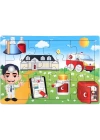 BFS   Ahşap Eğitici Puzzle 12 Parça