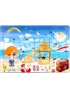 BFS   Ahşap Eğitici Puzzle 12 Parça